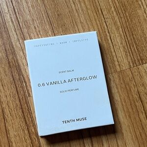 Tenth muse vanilla afterglow scent balm